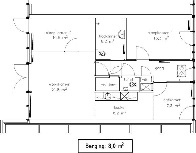 appartementen te huur op Marsdiepstraat 230